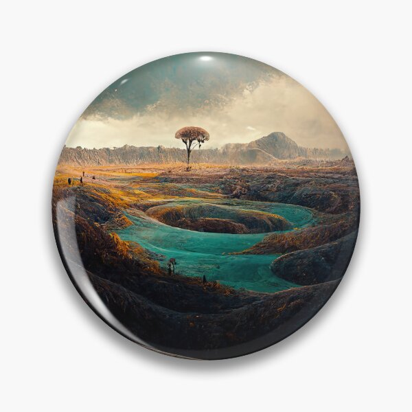 Item preview, Planet Landscape #3 designed and sold by ai-picasso.