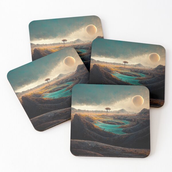 Item preview, Planet Landscape #3 designed and sold by ai-picasso.