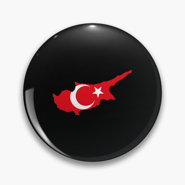 Item preview, Turkish Flag Cyprus Island  designed and sold by MelanieJo85965.