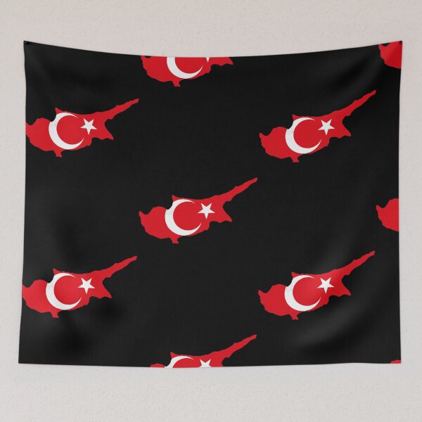 Item preview, Turkish Flag Cyprus Island  designed and sold by MelanieJo85965.