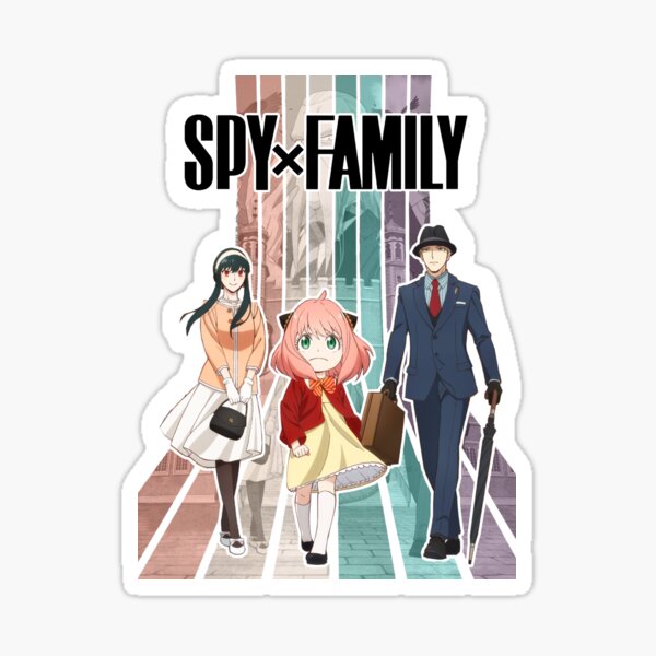 "anime character spy x family" Sticker for Sale by robhoffman2003