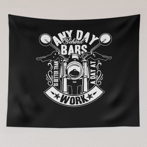 Item preview, Motorcycle - Any Day Behind Bars Is Better designed and sold by UnknownArtistt.