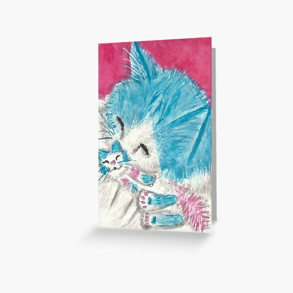 Pocket Kitten for Cat and Kitten Lovers Greeting Card for Sale by  CatArtStore