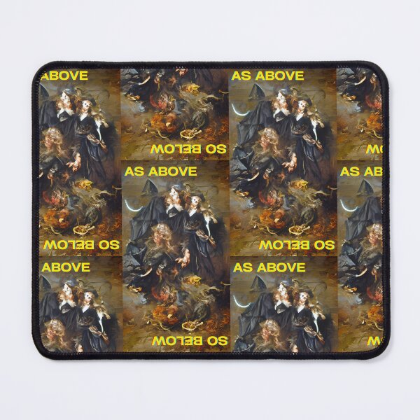 Item preview, as above so below typography baroque designed and sold by PopFolx.