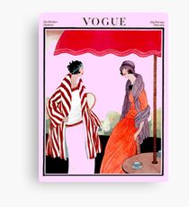 Vogue Vintage 1922 Magazine Advertising Print Canvas Print
