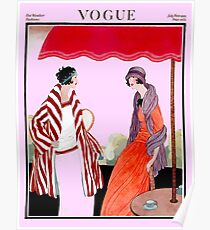 Vogue Vintage 1922 Magazin Werbung Print Poster