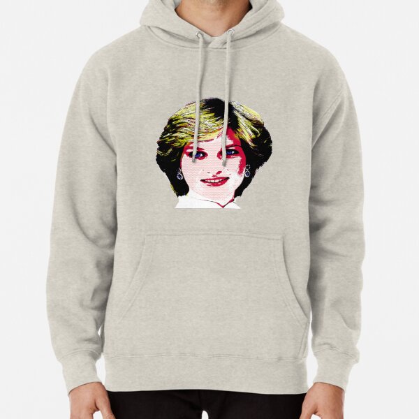 Diana Pop Art Pullover Hoodie