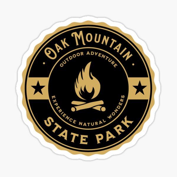 Oak Mountain State Park Alabama Sticker