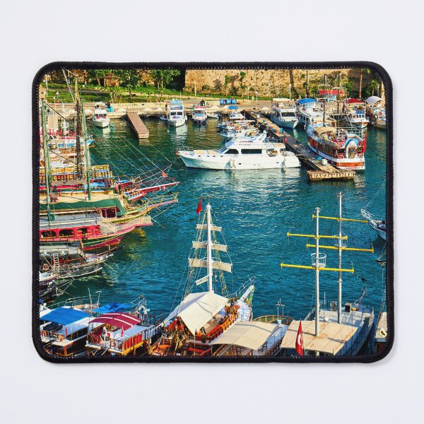 Item preview, MARITIME #17 - Ornate Sailing Boats at Marina designed and sold by DEL-Productions.