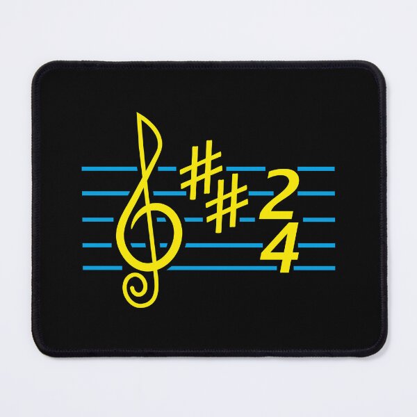 Item preview, Notes music. Treble clef (color print) designed and sold by Aceofspace3000.