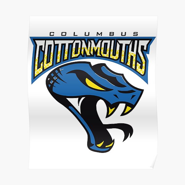 ""Cottonmouths logo" Poster for Sale by luakkopi Redbubble