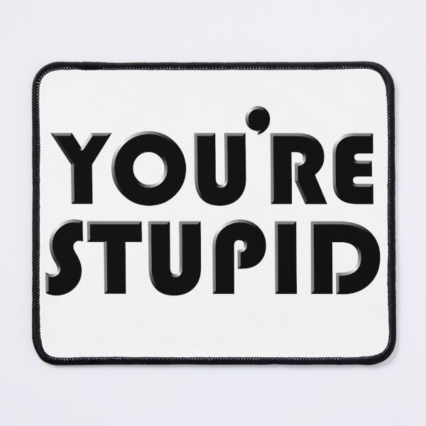 Item preview, You're stupid designed and sold by ToradoraTaiga.