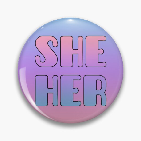 Item preview, she/her pronouns: bisexual edition designed and sold by teaandcardigans.