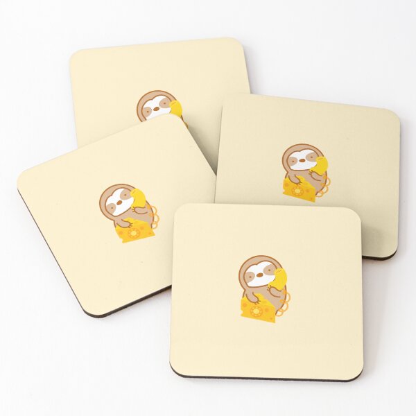 Item preview, Cute Mac and Cheese Phone Sloth designed and sold by theslothinme.