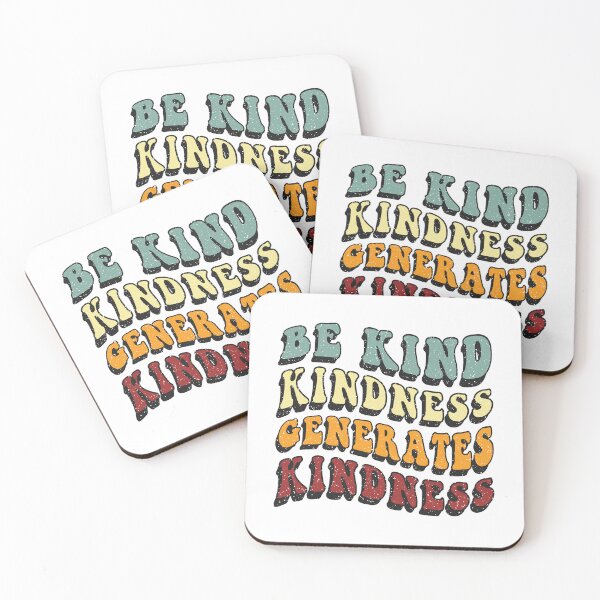 Item preview, Retro Be Kind - Kindness Generates Kindness designed and sold by Whimsical  Thinker.