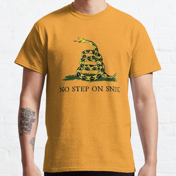 no step on snek t shirt