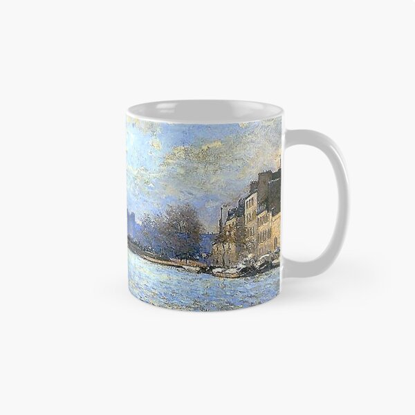 Item preview, View of Canal Saint-Martin in ParisAlfred Sisley designed and sold by OldTimeArt.