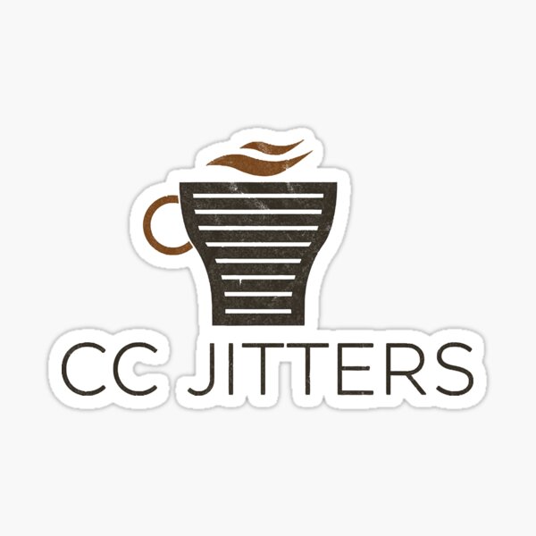 "CC Jitters fictional logo inspired by the Arrowverse " Sticker for ...