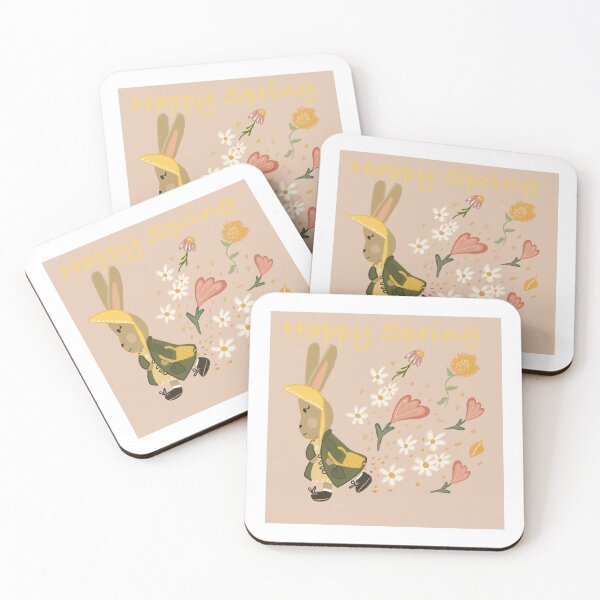 Item preview, Happy Spring Bunny designed and sold by Wild-N-Whimsy.