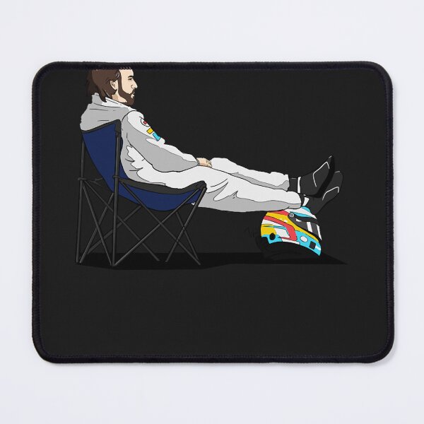 Item preview, Formula  fernando alonso deckchair cutout designed and sold by TravisDaniels.