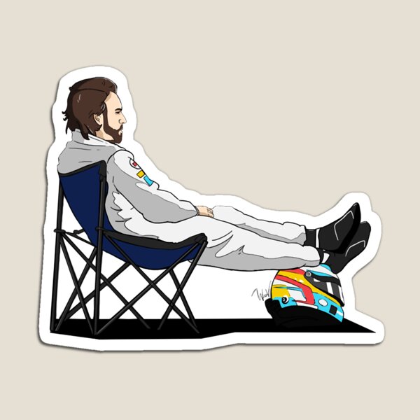 Artikel-Vorschau von Formula Fernando Alonso Liegestuhlausschnitt, designt und verkauft von TravisDaniels.