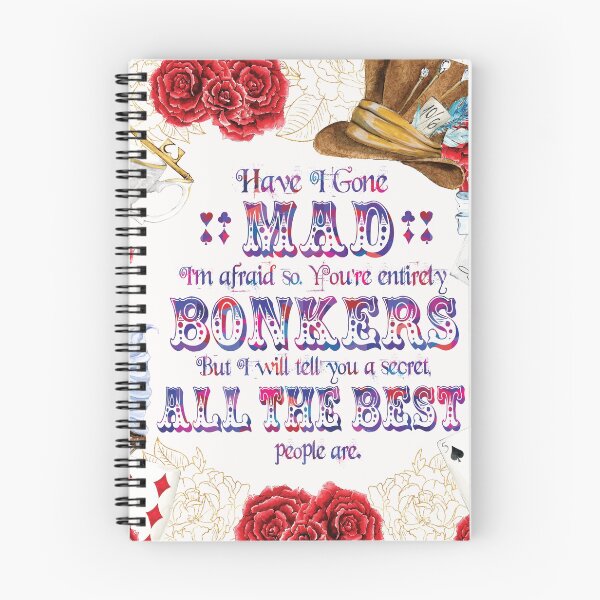 Item preview, Alice in Wonderland - Have I Gone Mad? designed and sold by cittylicious.