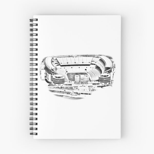 Item preview, Heinz Field Aerial in Silvery Sketch Photographic Print designed and sold by NCWoodArt.