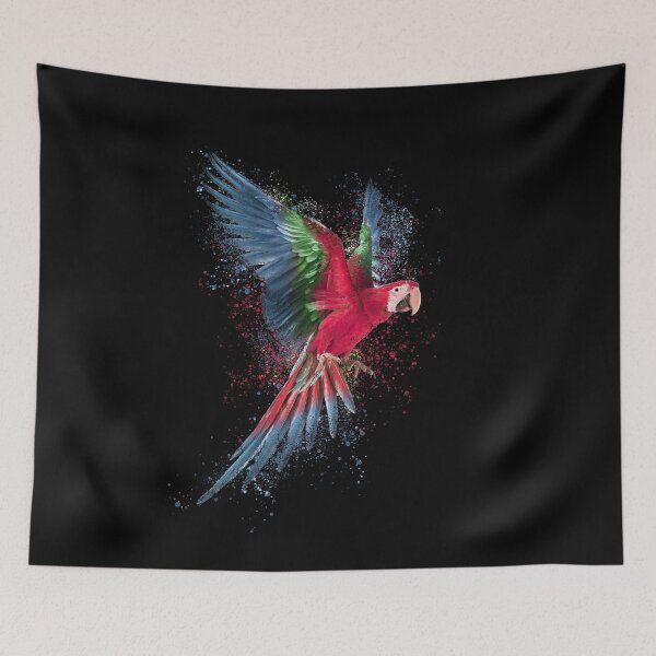 Item preview, flying parrot designed and sold by DerSenat.