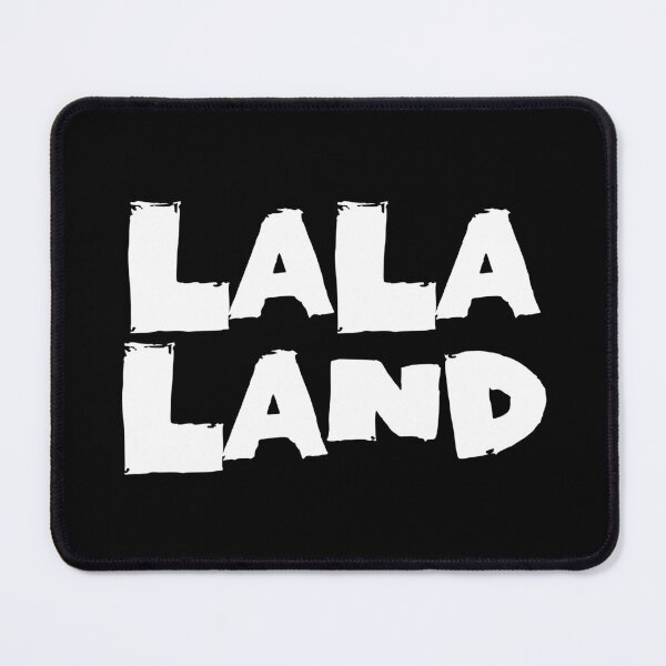 Item preview, Lala Land Text Monochrome Black designed and sold by Meepuruproject.
