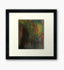 Color Smear Framed Print