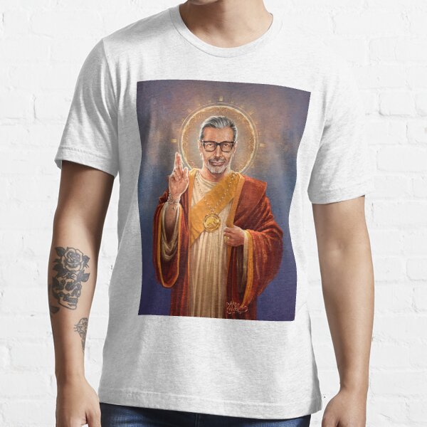 Saint Jeff of Goldblum - Jeff Goldblum Original Religious Painting Essential T-Shirt