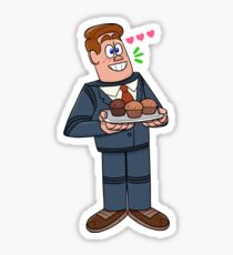 it's muffin time, sir! Sticker