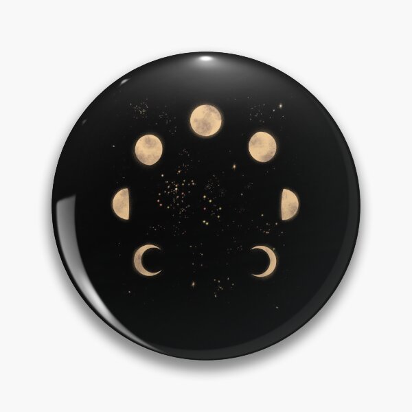 Item preview, Moon phase, night sky designed and sold by DerSenat.
