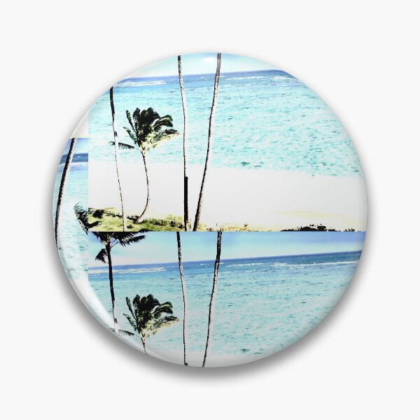 Item preview, Brilliant Ocean & Palm Trees designed and sold by TM Art.