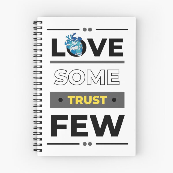 Item preview, love some trust few designed and sold by ENIGMAT-.