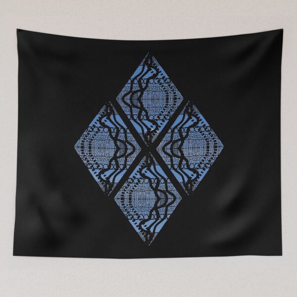 Item preview, Blue Moon Harhombi designed and sold by createVisions.