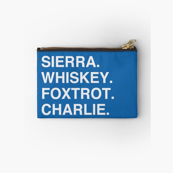 Item preview, Sierra Whiskey Foxtrot Charlie (Wednesday) designed and sold by Confusion101.