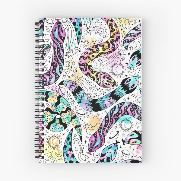 Item preview, Cosmic Rainbow Snakes designed and sold by KConfetti.