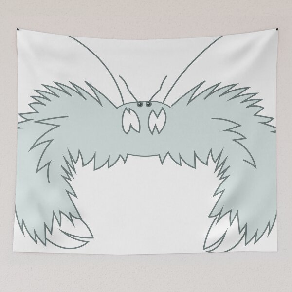 Item preview, Yeti Crab (Kiwa Hirsuta, also known as Yeti Lobster) designed and sold by prehistoricco.