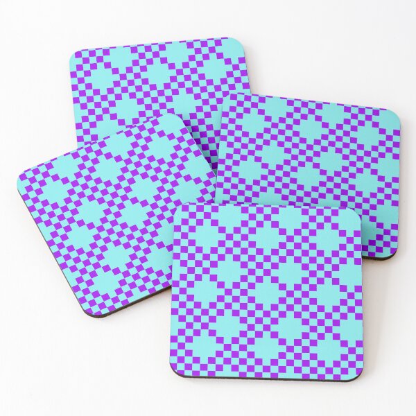 Item preview, Pastel Blue and Purple Weave Pattern designed and sold by rsty11.