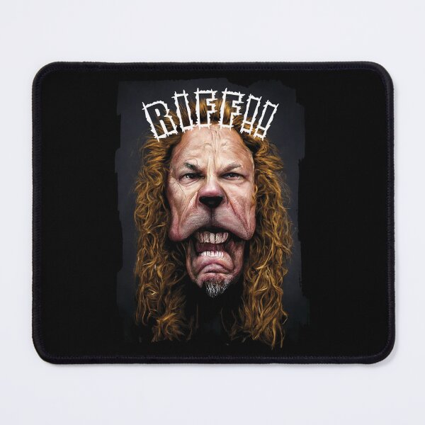 Item preview, Caricature Portrait Of The Cowardly Lion As James Hetfield designed and sold by TMBTM.
