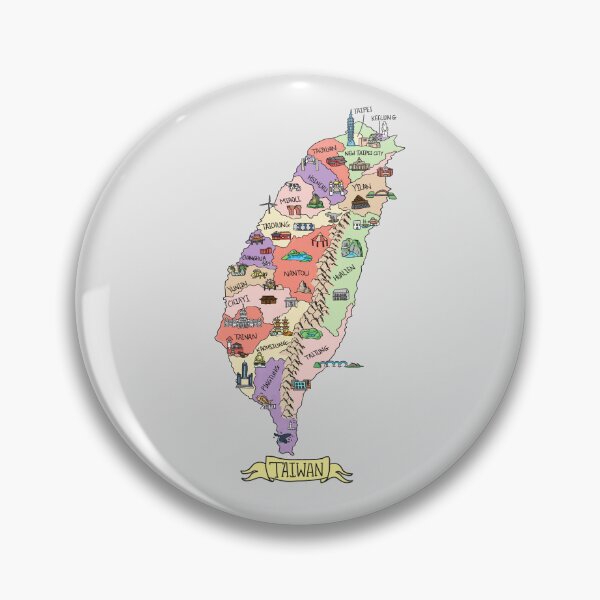 Item preview, Colorful Illustration of Taiwan (台灣多彩地圖) designed and sold by Sheridan T.
