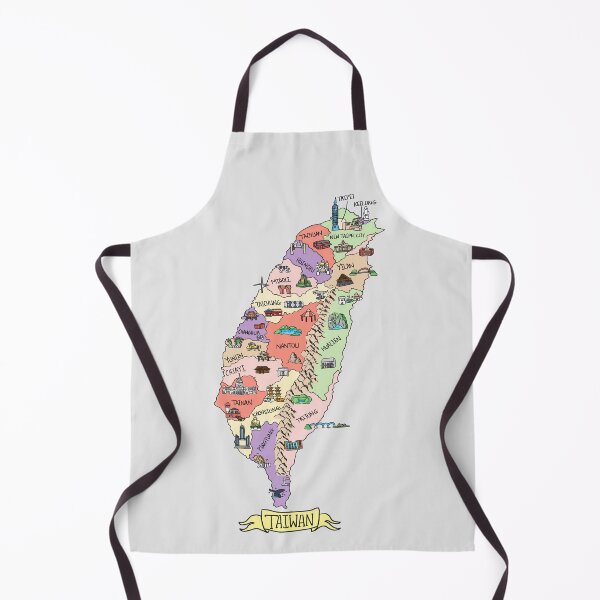Item preview, Colorful Illustration of Taiwan (台灣多彩地圖) designed and sold by Sheridan T.