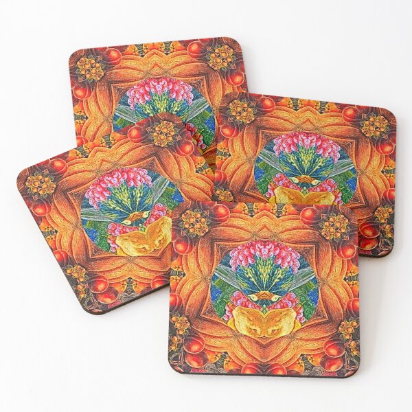 Item preview, STIMULATING AND FUNNY PAINTING WINDOW WITH COLORFUL SCENTS AND AUTUMN FRUITS. designed and sold by Ralek.