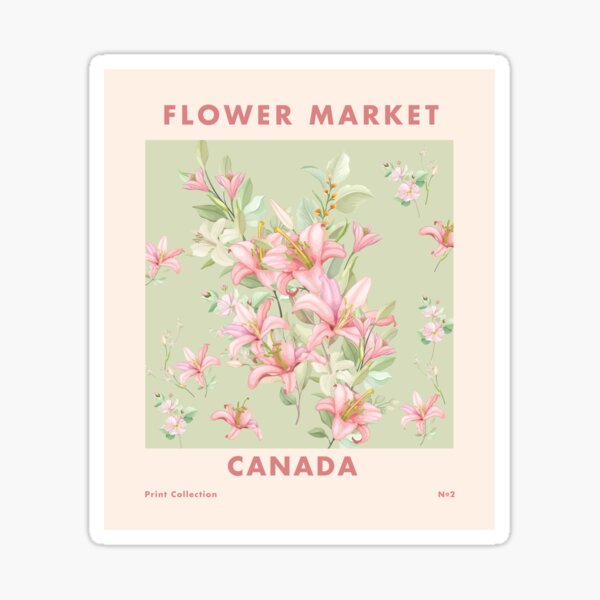 Item preview, Flower Market Canada No.2 designed and sold by MaiZephyr.