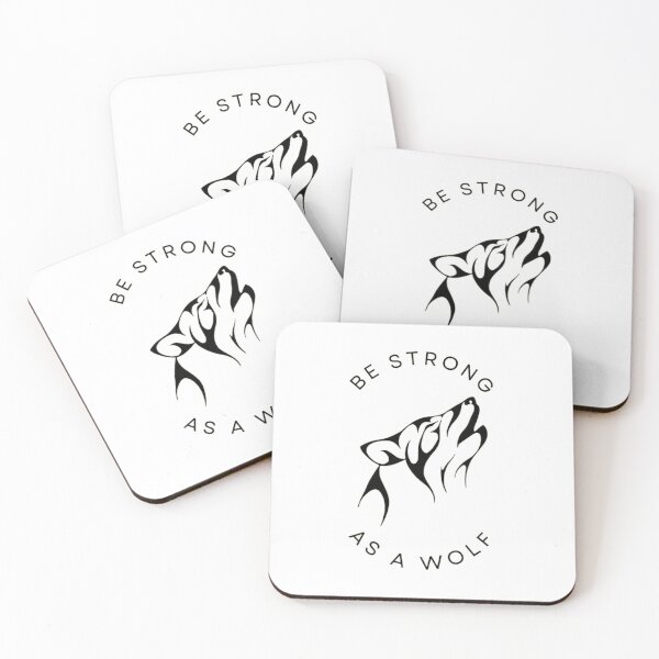 Item preview, Be strong as a wolf designed and sold by PaulGoldStore.
