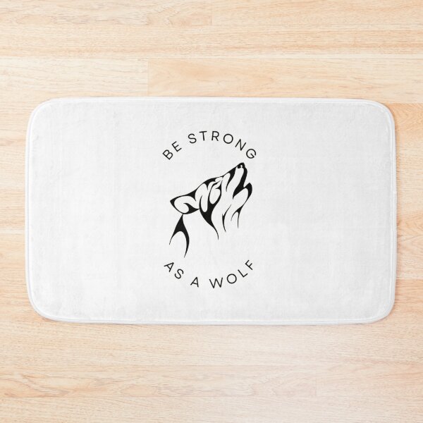Item preview, Be strong as a wolf designed and sold by PaulGoldStore.