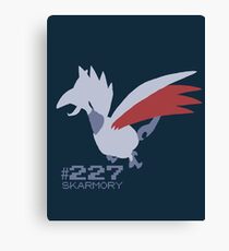 Skarmory! Pokemon! Canvas Print