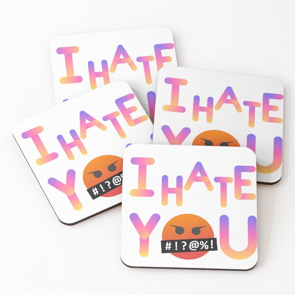Item preview, I hate you emoji designed and sold by Akimatax ✯✯✯✯✯.