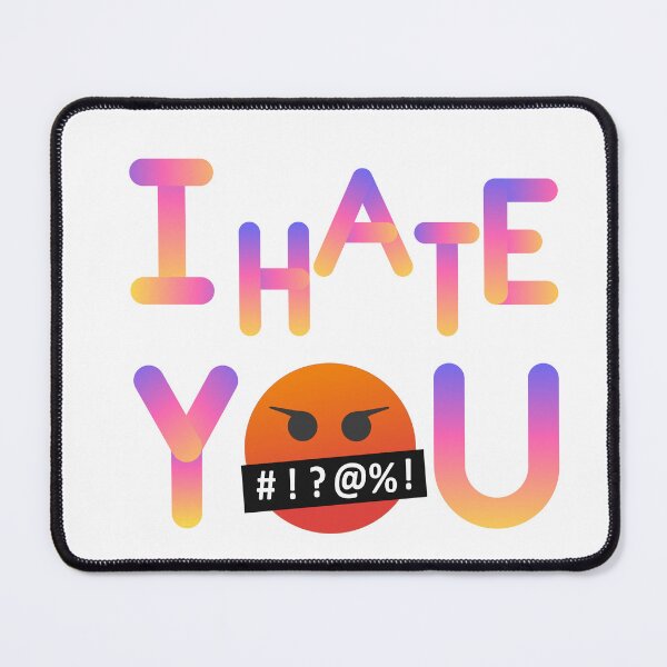 Item preview, I hate you emoji designed and sold by Akimatax ✯✯✯✯✯.